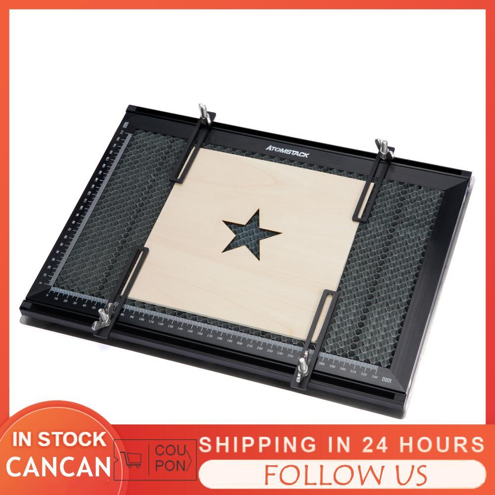 cancanshop ATOMSTACK เครื่องแกะสลักเลเซอร์ F1 โต๊ะทำงานรังผึ้งโครงสร้างโลหะทั้งหมดเหล็กแผงแพลตฟอร์มพ