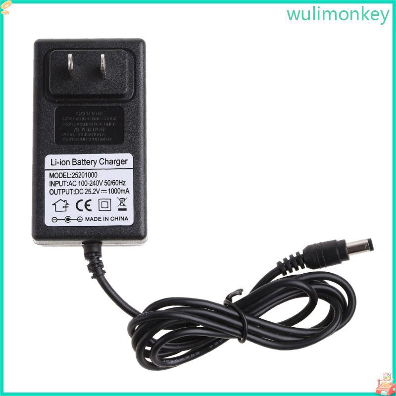 WU 25 2V Power Adapter Charger Power Adapter สําหรับ 6 Series 21 6V 22 2V 24V Charger