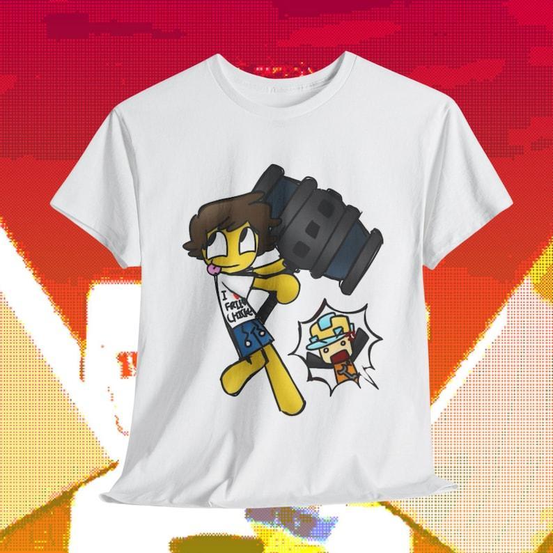 Blame John เสื้อ Forsaken Shedletsky Gamer ของขวัญ Goods T-shirt I love KFC