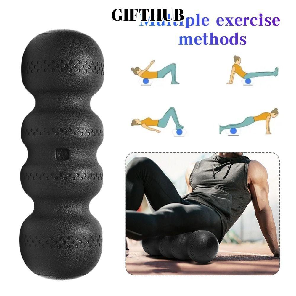 LULLABY Fitness Roller แบบโฟมเวฟฟอร์ม EPP สำหรับคอลัมน์โยคะ นวดผ่อนคลายกล้ามเนื้อกันลื่น