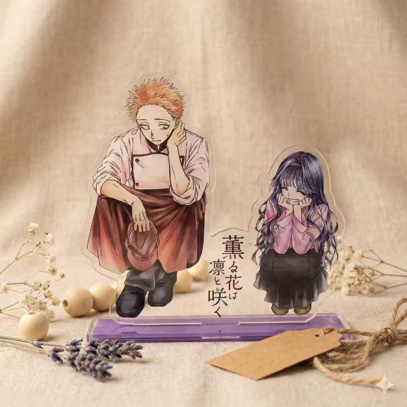 ดอกบานหอมพร้อม Dignity Rintaro Tsumugi Kaoruko Waguri Action Figure อะคริลิคพวงกุญแจเครื่องประดับของ