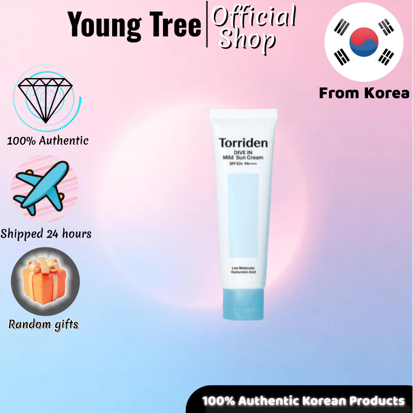 [ Torriden] DIVE IN Mild Sunscreen , Perfect UV Protection, SPF 50+ PA++++, 60ml