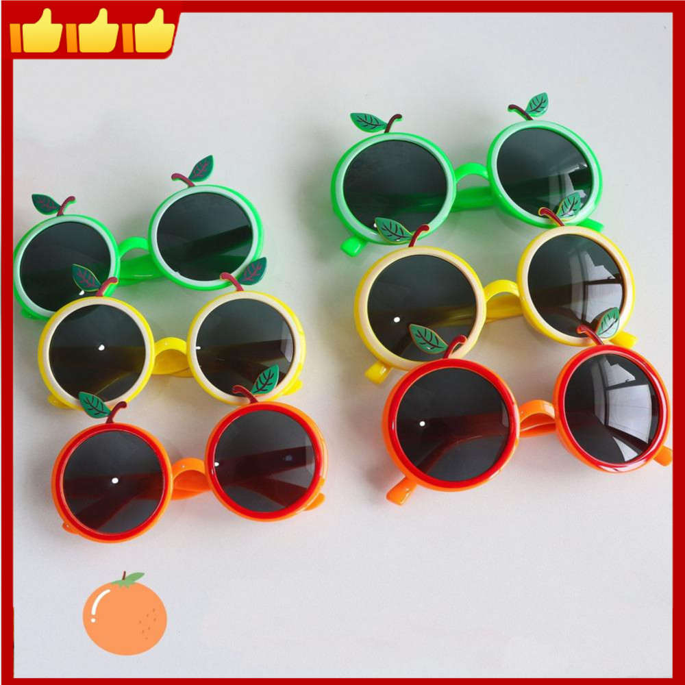 น่ารักผลไม้รูปแว่นตาตลก Uv400 แว่นตากันแดดสีส้มพลาสติกสีส้มแว่นตากันแดดสําหรับ Photo Props ฮาวาย Beach ตลก Decor