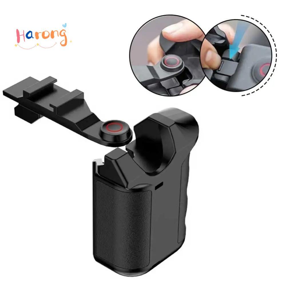 HARONG Street Grip Holder, Quick Release Lightweight Xplorer Grip Kit Handle, ปุ่มชัตเตอร์พลาสติกกล้