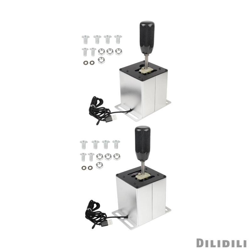 [Dilidili] PC USB Simulator Shifter ติดตั้งง่ายอุปกรณ์เสริมเกมประสิทธิภาพสูง H Gear Shifter สําหรับ 