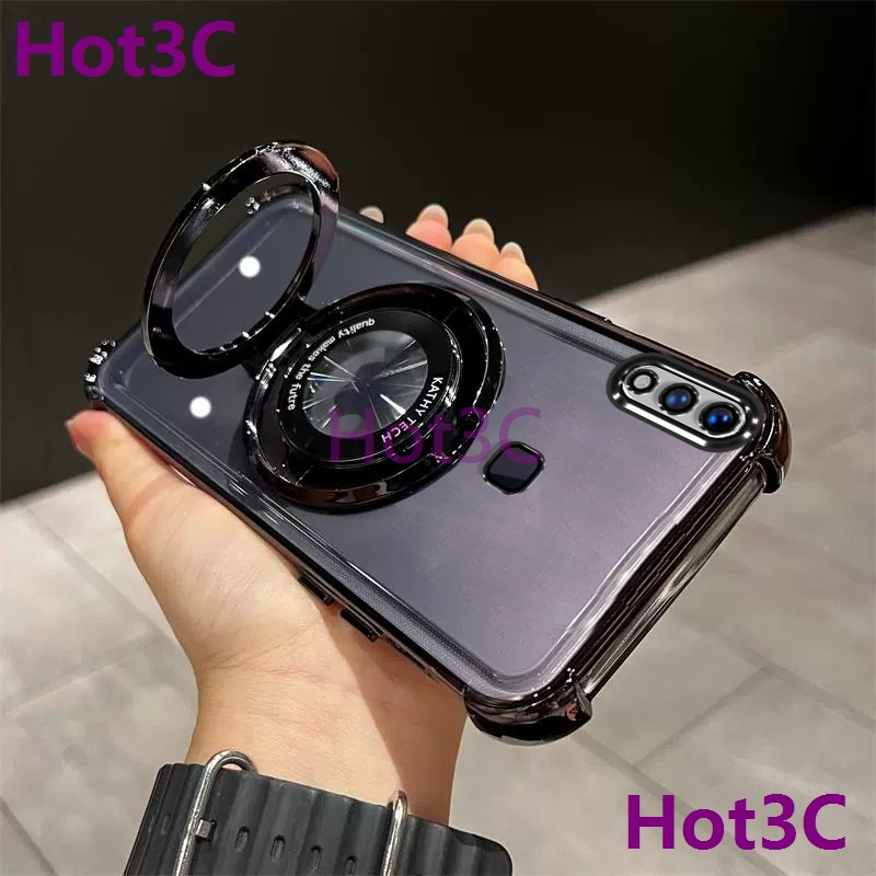 เคส Vivo Y95 / Y93 / Y91 / Y91i / 1820 / 1816 / 1817 / 1807 / 1811 tpu ที่วางโทรศัพท์กันกระแทกพร้อมฟังก์ชั่นกันลื่น SJZJ3 เคสโทรศัพท์มือถือ
