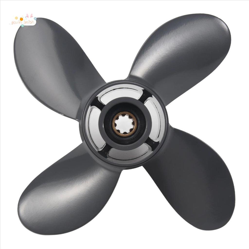 [Promeote G]9 1/4X11 เรือใบพัดนอก, สําหรับ 9.9HP F9.9 15HP F15C F15 F20 BF8D/BF9.9D BF9.9/BF15A BF15