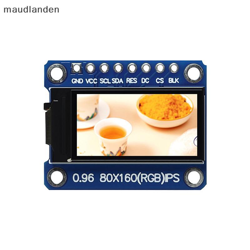 MA 0.96 นิ้วจอแสดงผล IPS โมดูล OLED สําหรับ 80*160 65K สีสัน RGB TFT LCD Board ST7735 ST7735 DIY TH