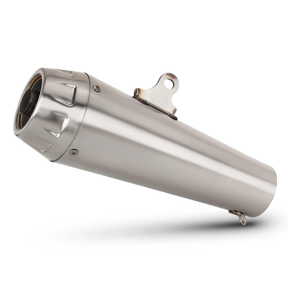 สากล51มิลลิเมตร60มิลลิเมตรรถจักรยานยนต์ท่อไอเสียท่อหนีMotoดัดแปลงท่อไอเสียZ900 GSX750R R6 MT09 Z400 