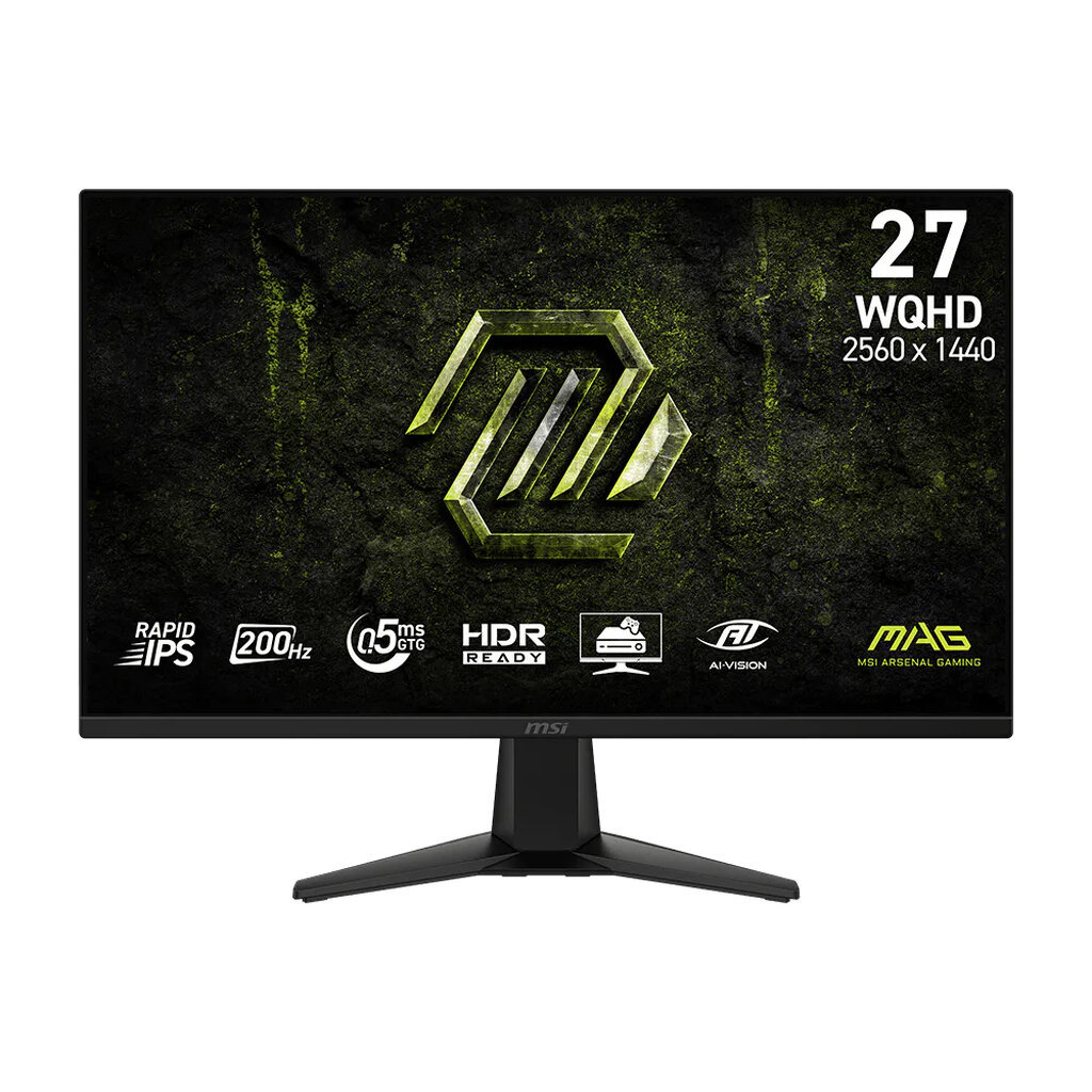 MSI IPS 27" MAG 275QF E20 WQHD 200Hz Gaming Monitor