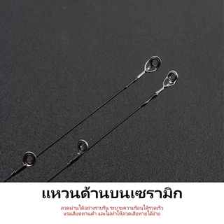 【COD】คันเบ็ด ตกปลา คันคาร์บอน คันสปิน 1.5/1.68/1.8M UL คันเบ็ดสปินคาสต์คาร์บอนไฟเบอร์น้ำหนักเบามากสำหรับน้ำเค็มและน้ำจืด