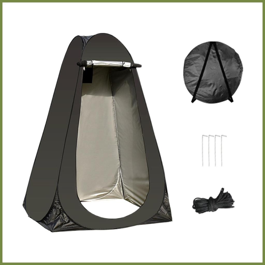Popup เปลี่ยนเต็นท์กันน้ําเปลี่ยน Shelter สําหรับ Camping Multifunctional ชั่วคราวความเป็นส่วนตัว Sh