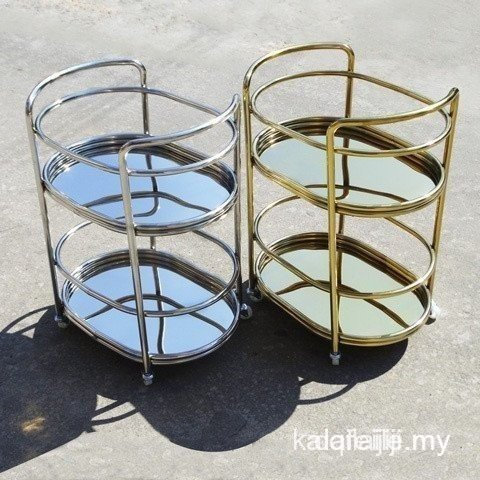 โรงแรม 4S Store เครื่องดื่มรถเข็น KTV มือถือการจัดส่งอาหาร Van รอบ Servicer ชาสแตนเลส Weagon รถเข็น 