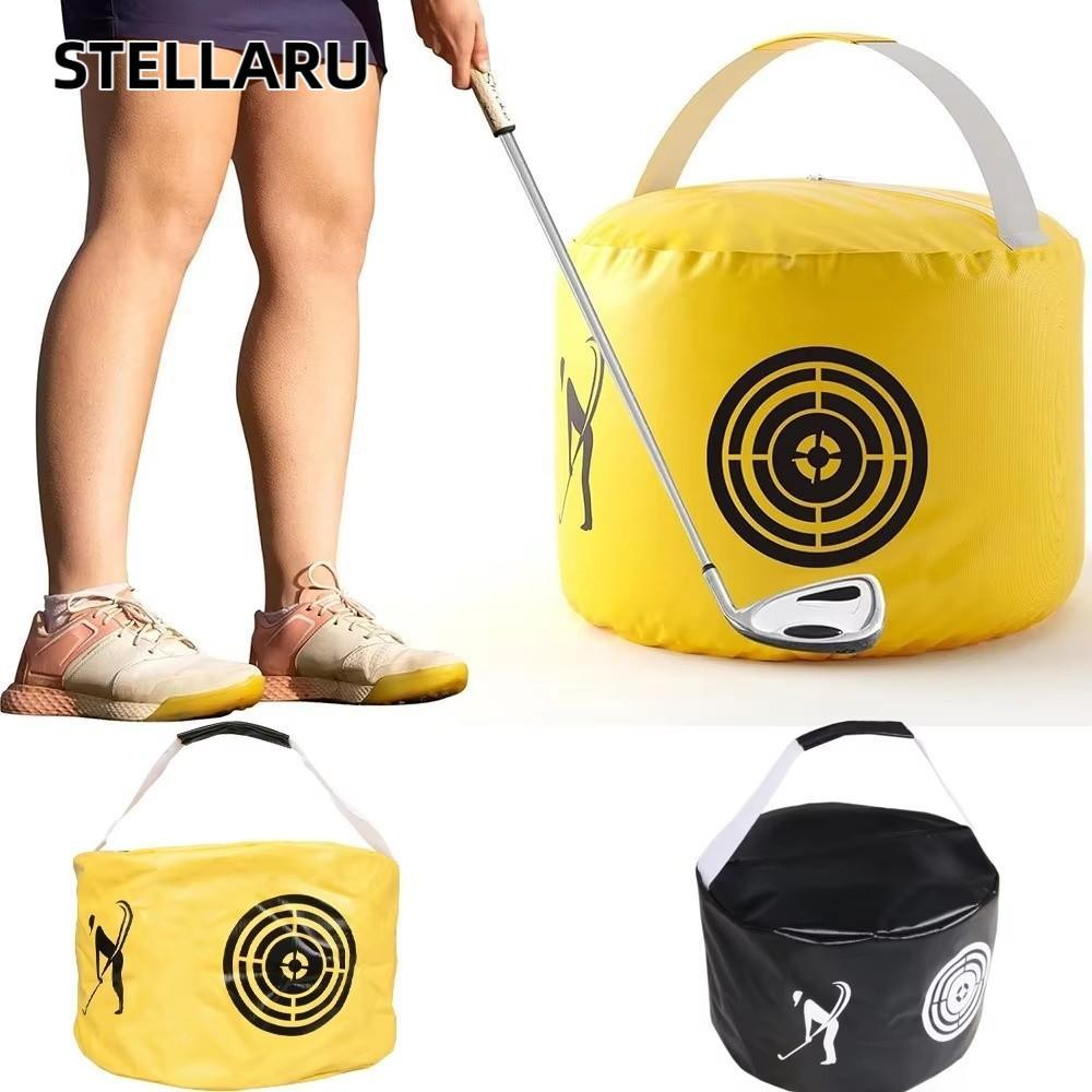 STELLARU Swing Golf Training Bag, Multi-Purpose Impact Resistance Golf Swing Trainer, Batting Practi