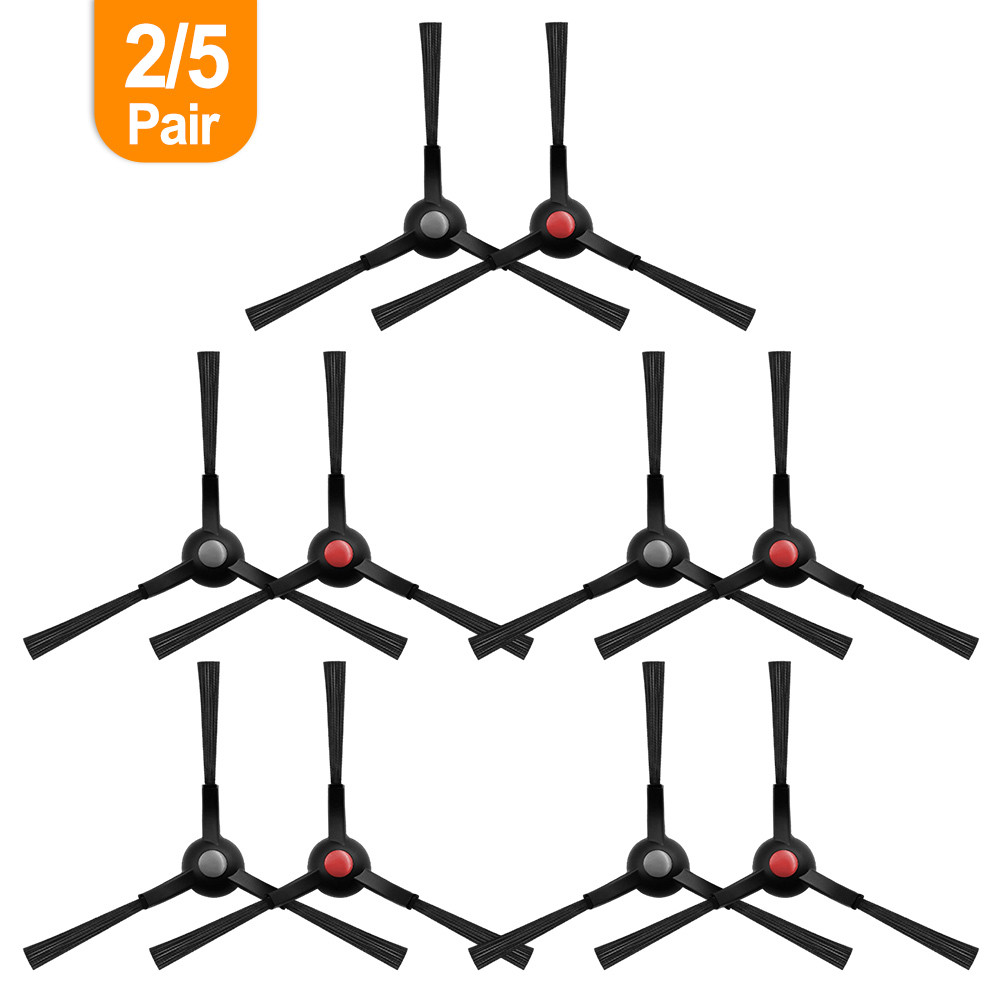แปรงด้านข้างทําความสะอาดที่ได้รับการปรับปรุงสําหรับ eufy สําหรับ Omni S1 Pro Robot Mop 2 ชุด
