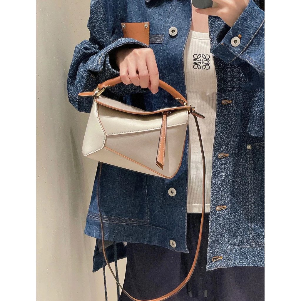 Loeway Bag Puzzle New Color Matching mini Puzzle edge Mini Female Bag