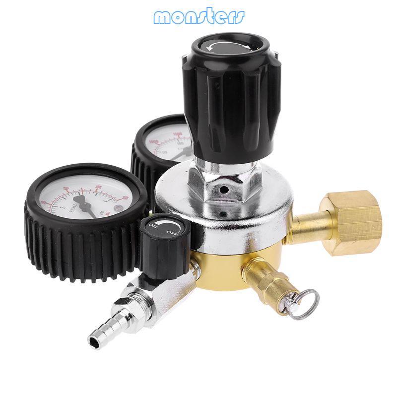 Mon CO2 Keg Charger Regulator อะแดปเตอร์ลดความดันสําหรับขวดแก้ว Sodastream