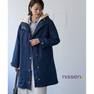 [จัดส่งจากประเทศญี่ปุ่น] Nissen_  เสื้อโค้ทม็อดมีซับในเฟอร์เ…