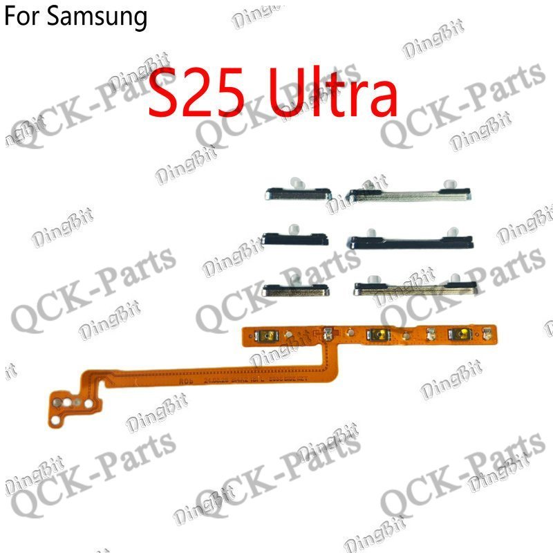 สําหรับ Samsung Galaxy S25 Ultra S938 เปิดปุ่มด้านข้างปรับระดับเสียง Flex Cable Replacement Part