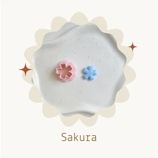 Clay Cutter ตัวตัดดินโพลิเมอร์ petal flower พิมพ์กดดินทำต่างหู ซากุระ ดอกไม้ ตัดขาดง่าย polymer clay ct4