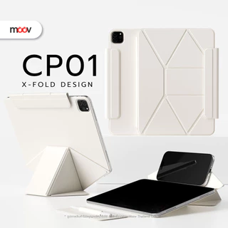 [ส่งด่วน] Moov CP01 เคสไอแพด สำหรับ iPad Gen11 10 Air8 7 6 5 4 Pro 2025 M5 M4 Mini 6 7 เคสแม่เหล็ก X-Fold