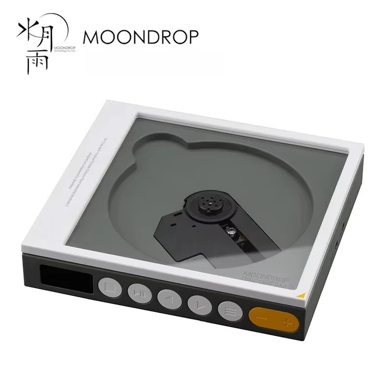 MOONDROPDREAM DISC 2 เครื่องเล่น CD แบบพกพา USB เดสก์ท็อปการ์ดเสียงฟังก์ชั่น Digital Output สําหรับ HIFI IMEs