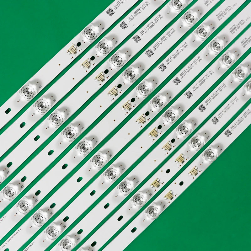 LED Backlight Strip สําหรับ TCL-50C715-3030FC-6X8-A 6X8-B-LX20200309 50D6B6CZ47017B 4C-LB5006-YH16J 