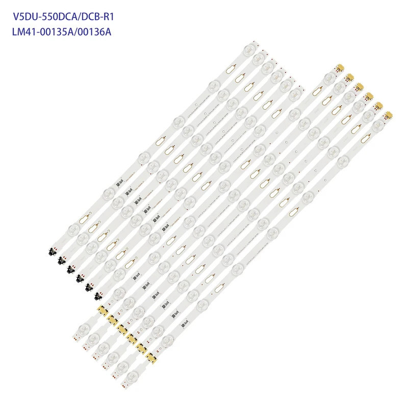 12 PC LED Backlight strip สําหรับ Samsung 55 "UN55MU6100G UN55KU6300 UN55KU6000 UN55MU6300G UA55KU60