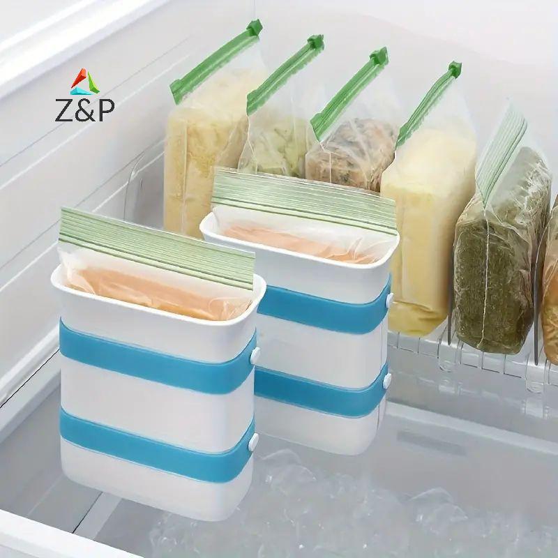 [Z&PT] Freezer Food Blo Maker Vertical Up Freezer Food Meal Prepare Bag Storage Freezer Soup For Eas