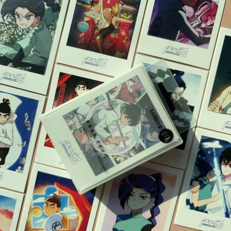 蓝六七llomo卡进口拼夜边高清LOMO卡片立得卡明装精 Beauty สินค้าแนะนํา Seven-Six Lomo Card Assassin Seven-Six Merchandise 