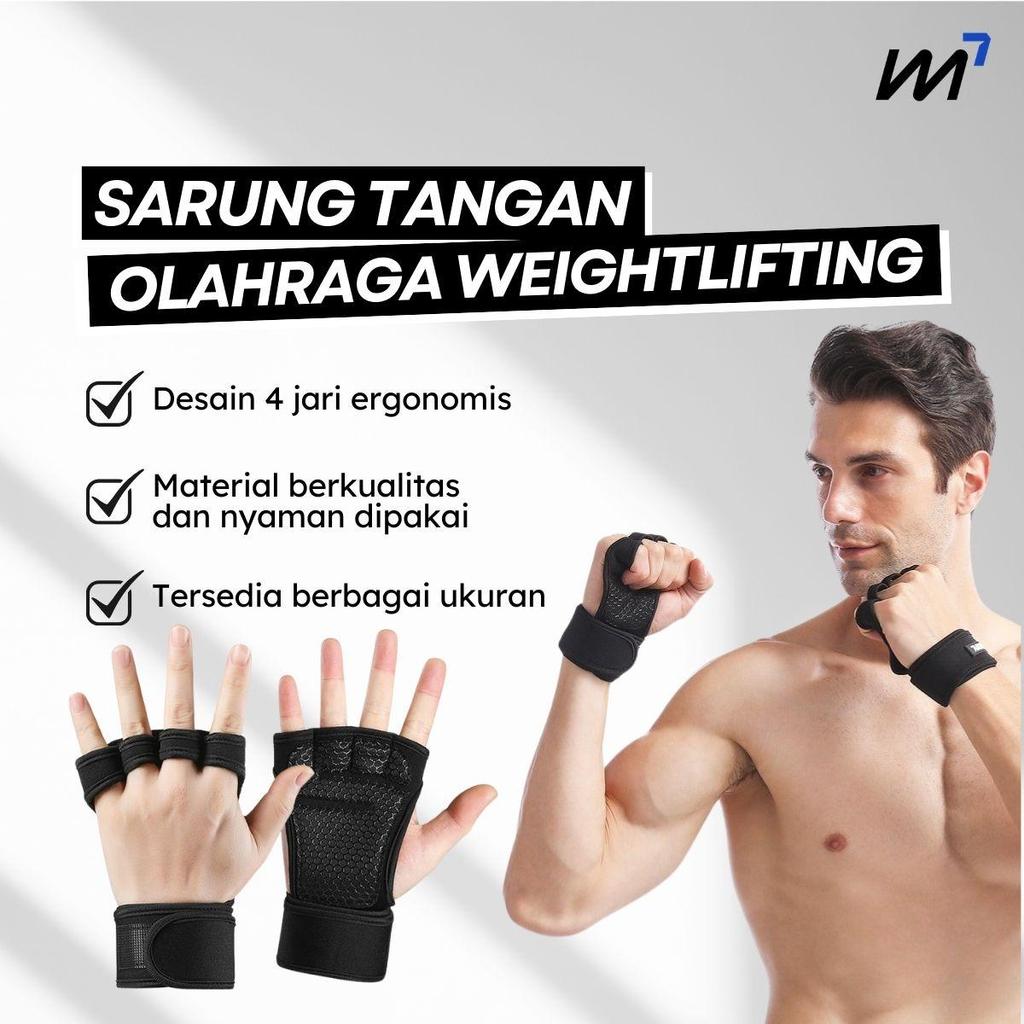 GYM Lifting Strap Training Sport Gloves ยกน้ําหนัก Gym Fitness