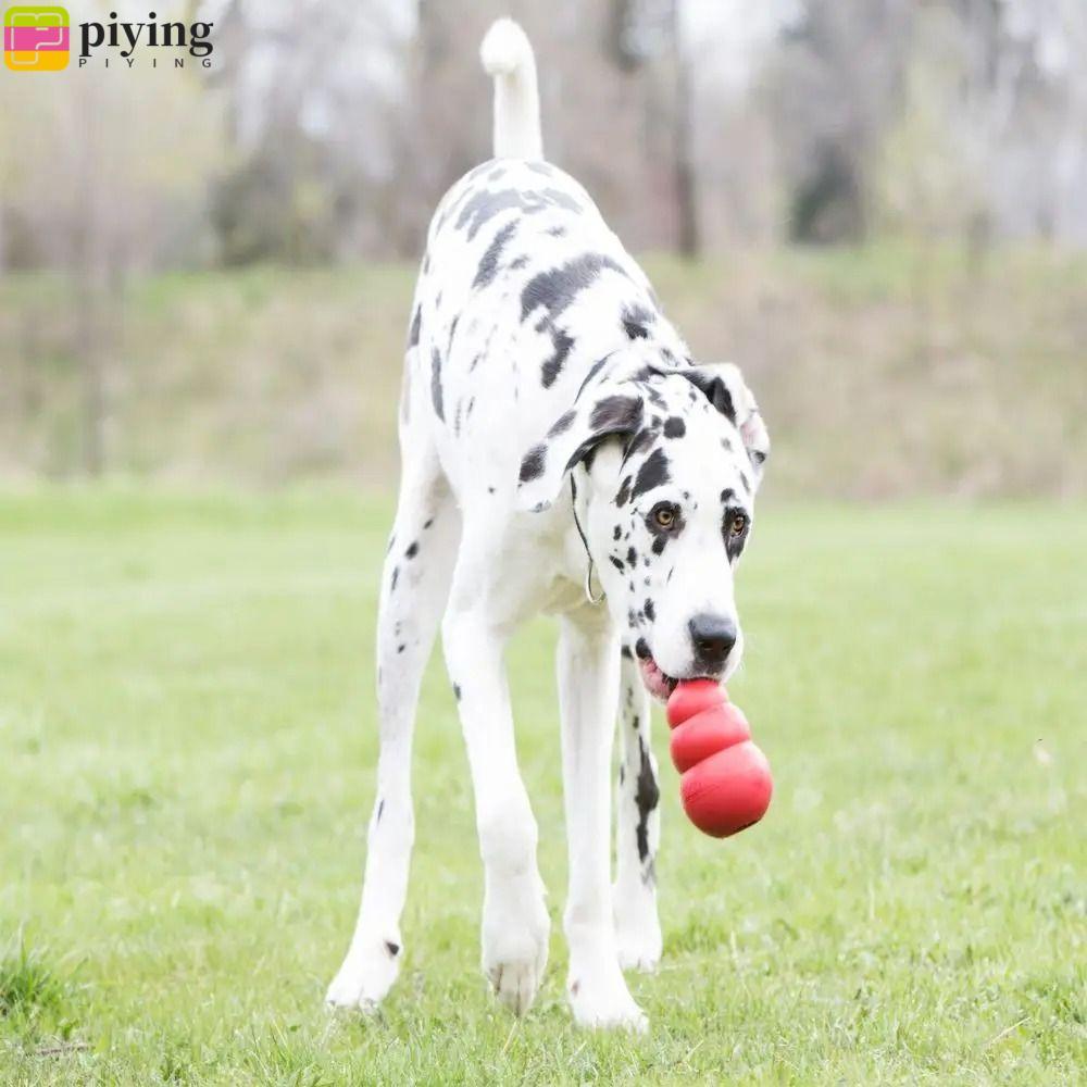 PIYING Kong ของเล่นสุนัข, Erratic Bounce Treat-Filling Captabies Kong Puppy Toys, Classic Stuffable 