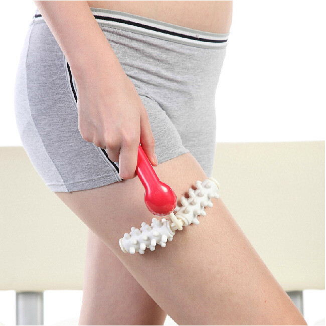 Dahe 360 องศาฟิตเนสนวดฟิตเนสบ้าน 2758 กระดูกสันหลังส่วนคอทั้งร่างกายขา Roller Stovepipe แหวนแขน [yfs