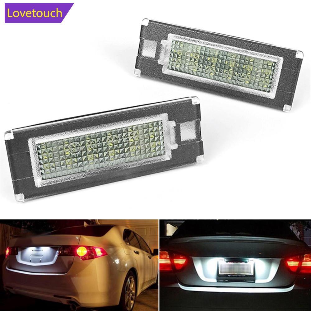 LOVETOUCH 2pcs รถ LED จํานวนใบอนุญาตโคมไฟสําหรับ Peugeot Boxer Citroen Jumper Fiat Ducato กล่องรถบัส