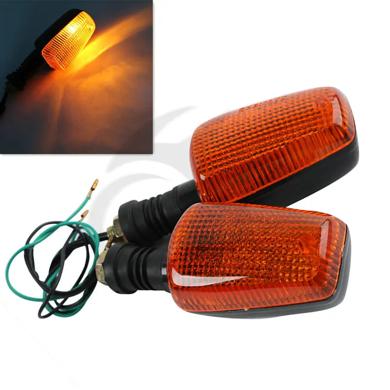 TCMT New Turn Signal Indicator Blinker Amber Light Fit For Yamaha XJ400 XJ600 XJ900 XJR1200 XJR1300 