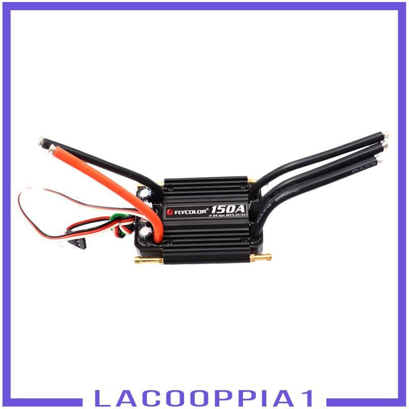[Lacooppia1] 150A อุปกรณ์ควบคุม ESC แบบไม่มีแปรงไฟฟ้าสําหรับเฮลิคอปเตอร์เรือ RC