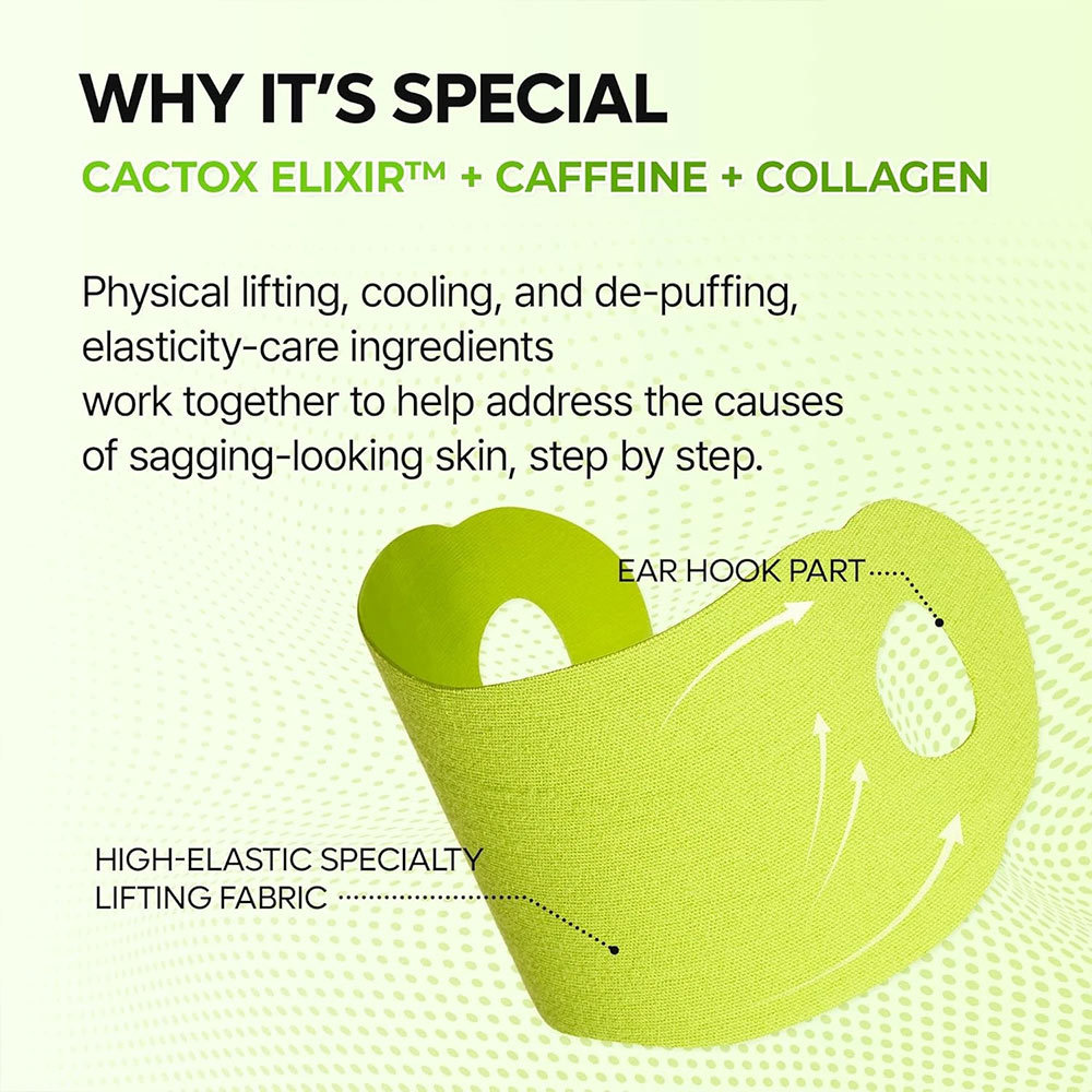 Dr.Melaxin CACTOX V-LIFTING MEWING BAND with Cactus Cooling Reduce
