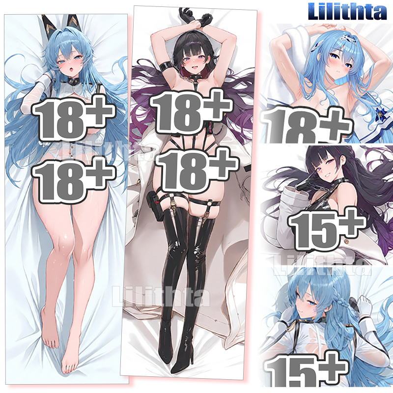 Dakimakura ปลอกหมอนเทพธิดาแห่งชัยชนะ:Nikke Mihara และ Helm Body-pillow Cover Custom Made