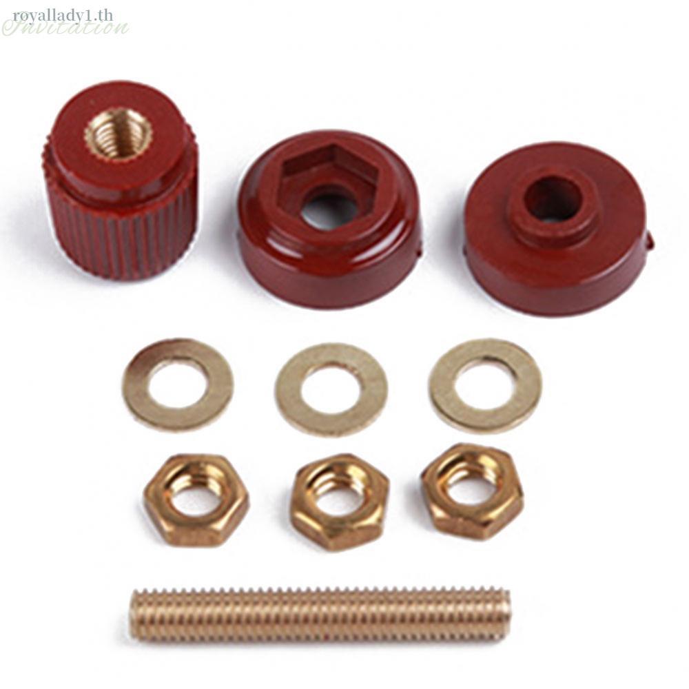 300A Binding Post ติดตั้งง่าย Insulated Binding Post Screw Terminal