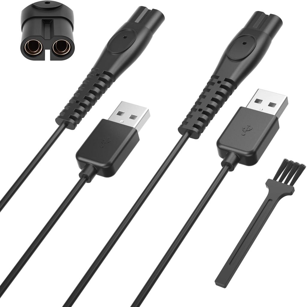5V USB Charger สายไฟใช้งานร่วมกับ Philips Norelco OneBlade 360 QP2724 QP2834 QP1924 QP4631 QP4530 QP