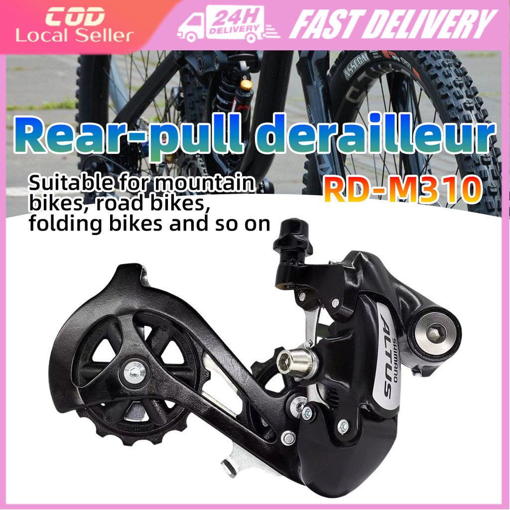สับจานหลังจักรยาน Shimano 7/8S M310 จักรยาน Shifter Groupset สําหรับชิ้นส่วนจักรยานเสือภูเขาอุปกรณ์จ