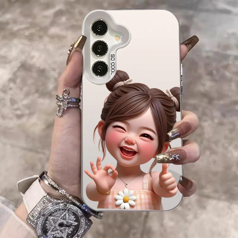 🔥For Samsung A57 / A37🔥 รุ่นใหม่ ส่งจากไทย เคส สำหรับ Samsung A07 A17 5G A55 A15 A06 เคสโทรศัพท์ ลาย