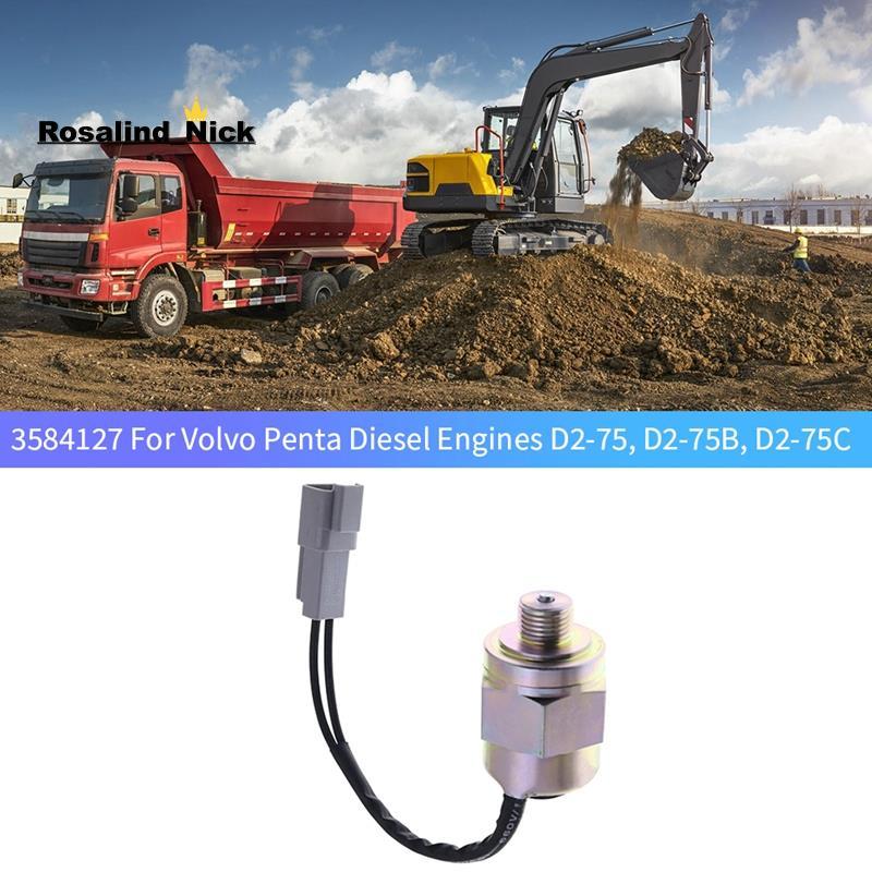 [โรซาลินด์_นิค]3584127 หยุดโซลินอยด์สําหรับเครื่องยนต์ D2-40F D1-20F D1-30B D2-75 D2-60F D1-13B อะไห