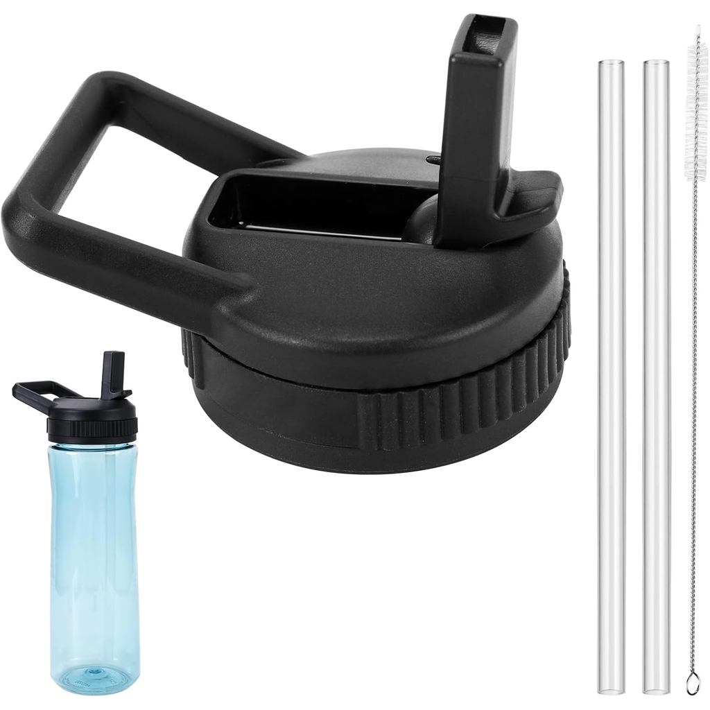 ฝาฟางเข้ากันได้กับ Contigo 24 OZ 32 OZ, ฝาทดแทนเข้ากันได้กับขวดน้ํา Contigo, ใช้ใน Ashland และ Jacks