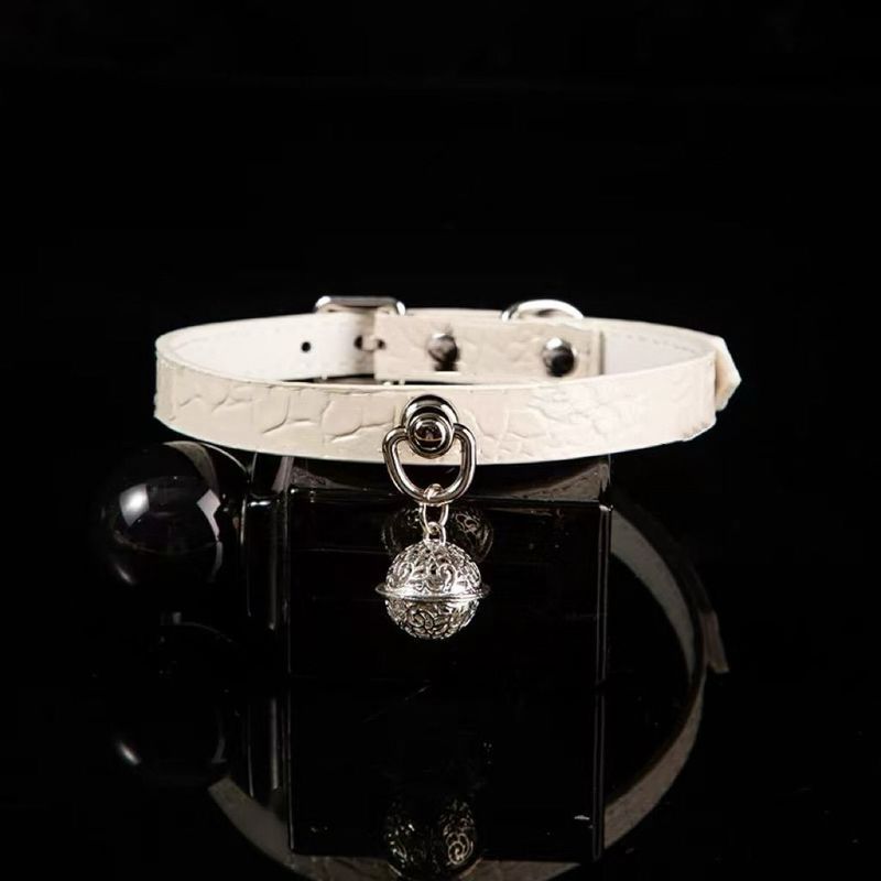 R RORY ลายจระเข้หรูหรา choker Bell Collar คอสเพลย์ Traction Can Engrave Set pap02.th HL26.3.21