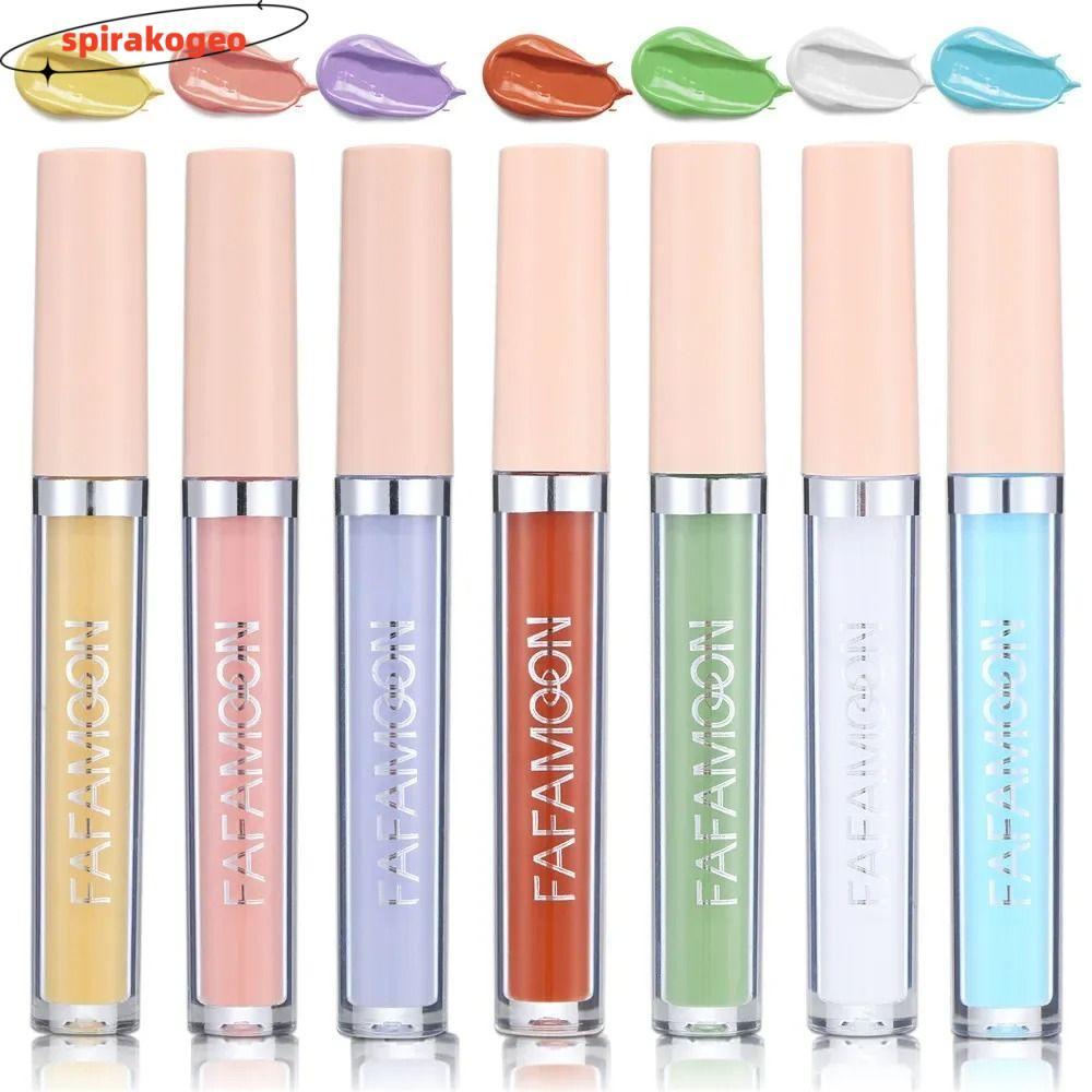 SPIRAKOGEO Foundation Cream, 2.5ML Dark Circles Liquid CONCEALER, Full Coverage Even Skin Tone Cover