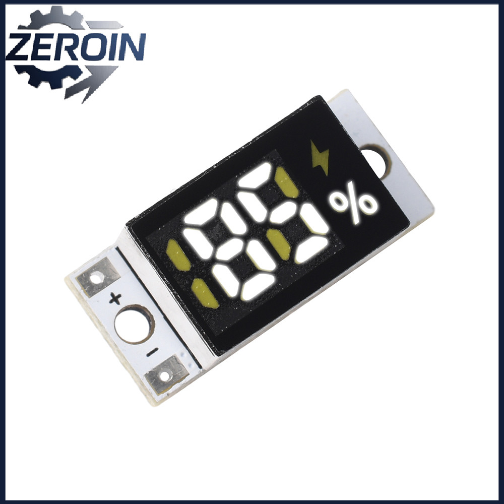 ตัวบ่งชี้ความจุแบตเตอรี่ DC 1S 2S 3S 4S แบตเตอรี่ลิเธียม Percentage Power Display Board