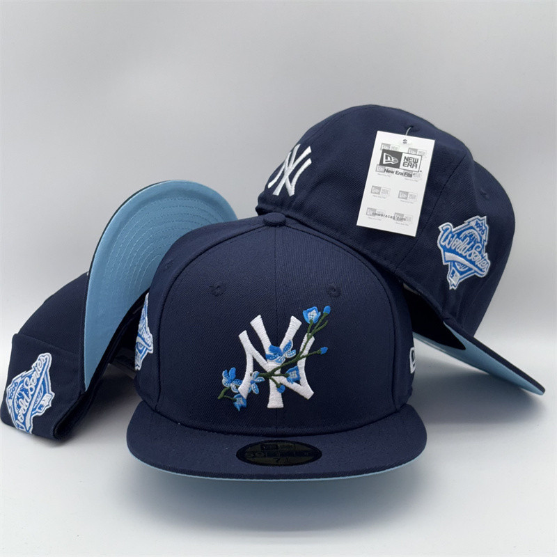 NY Cap Fited Hat Baseball Cap Full Enclosed Cap Hip Hop Hat GXA1