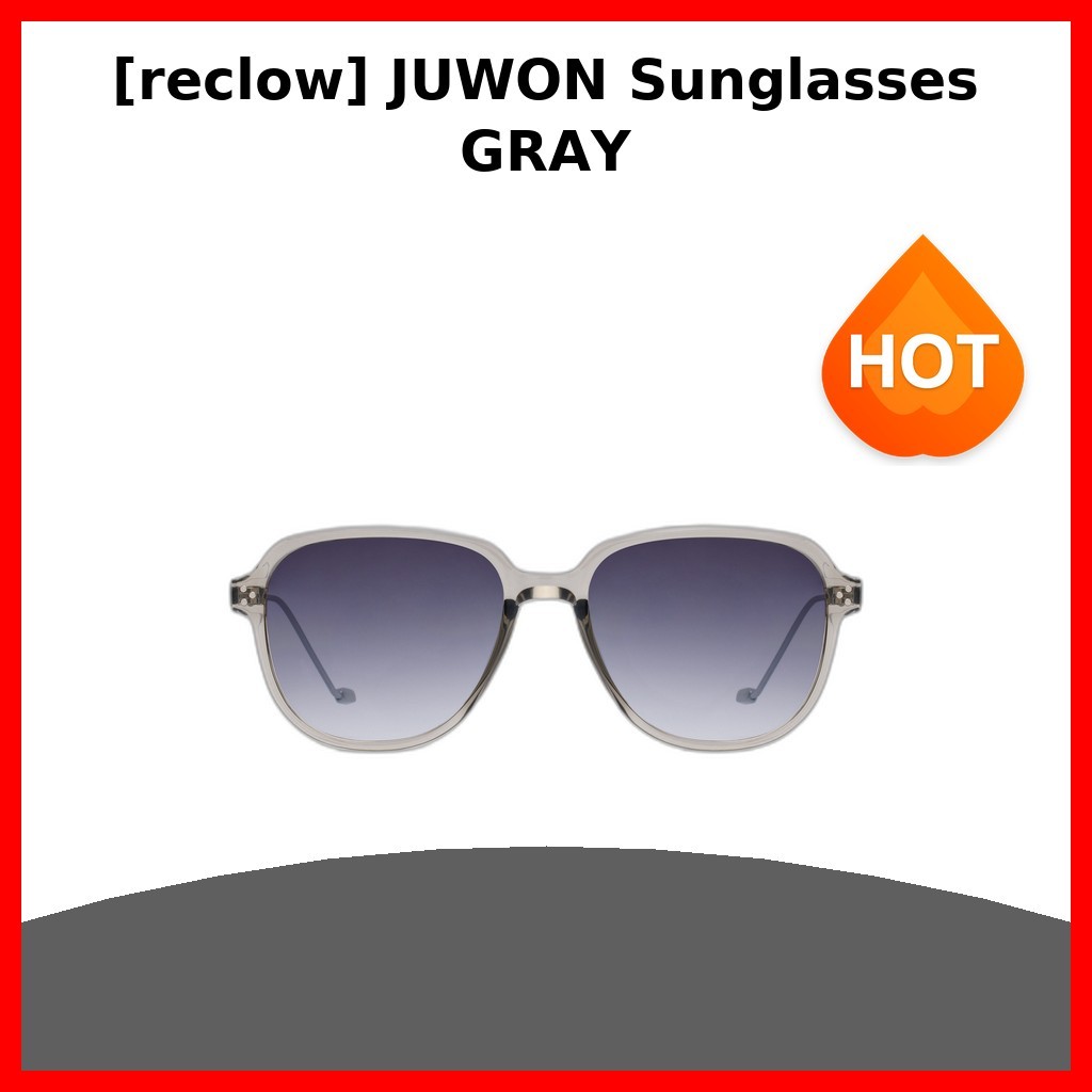 แว่นกันแดด JUWON GREY สีไล่ระดับ ของแท้ 100%