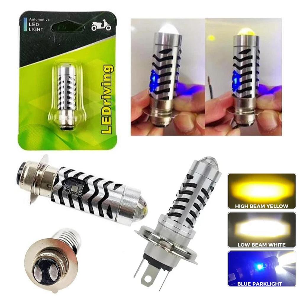 หลอดไฟ LED T19 / H4 MENTOL LC135 / EX5/ DASH V1/ WAVE / Y125Z / SRL110 T19 HID HEAD LAMP SUPER BRIGH